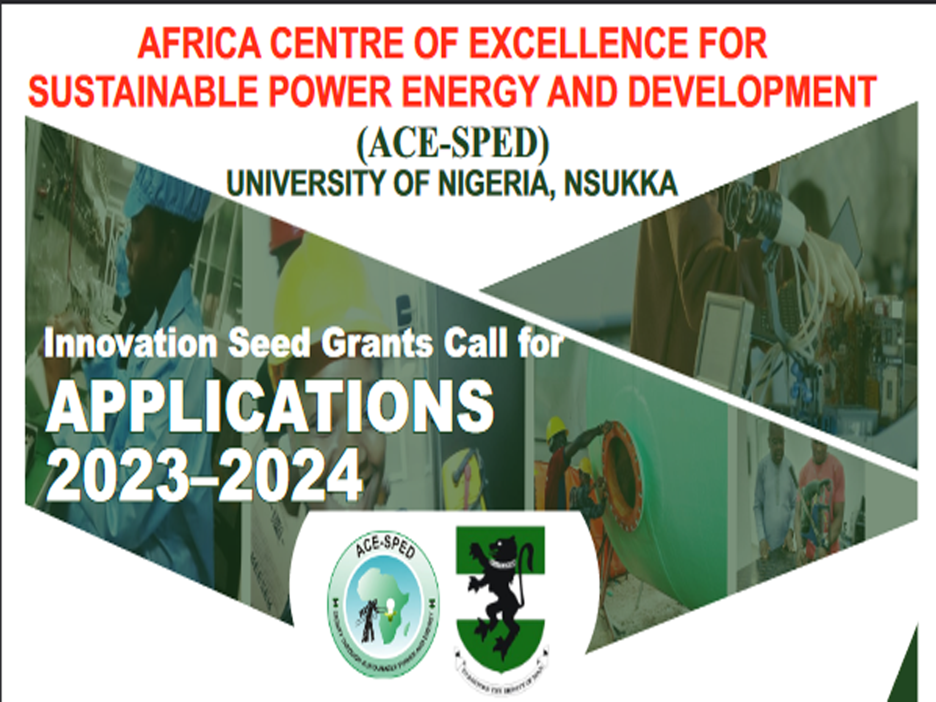 20 Million Naira Innovation Seed Grant: Call for APPLICATIONS 2023–2024