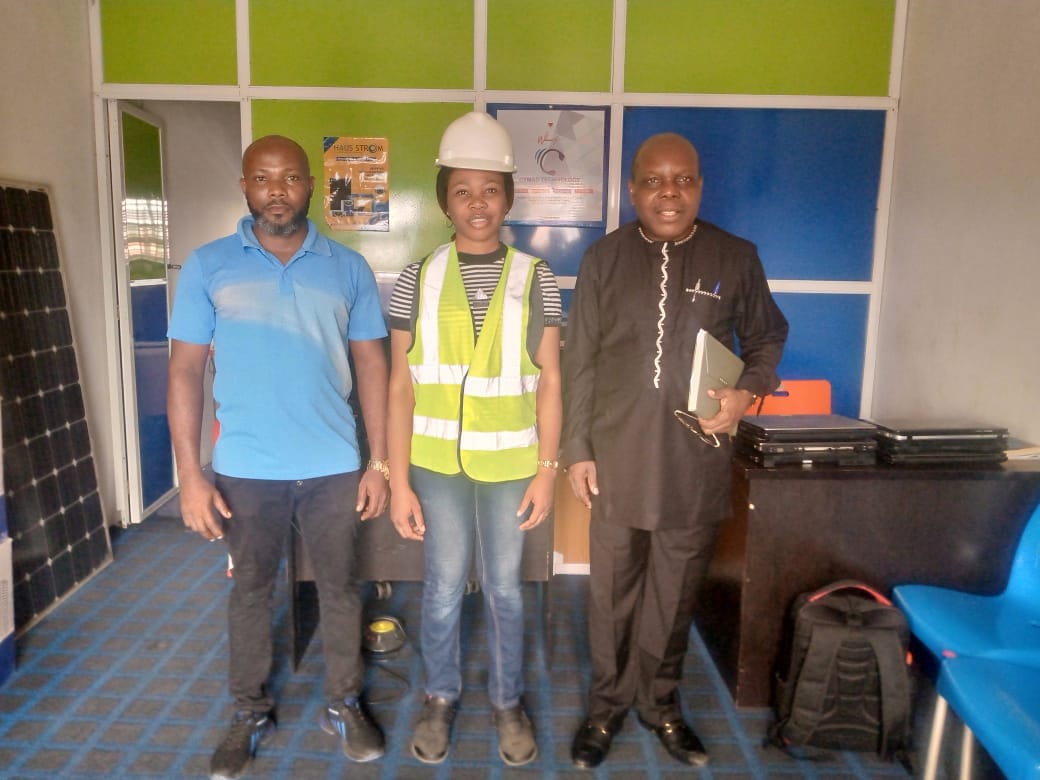our  students at different  engineering companies in Akwa Ibom State making the best out of their internships.